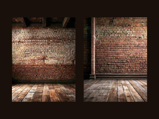 Vintage Elegance: Set of 12 Digital Wall Backdrops with Natural Textures